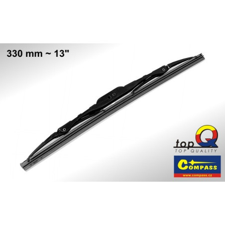 Stěrač kovový TOPQ GRAFIT 330mm COMPASS