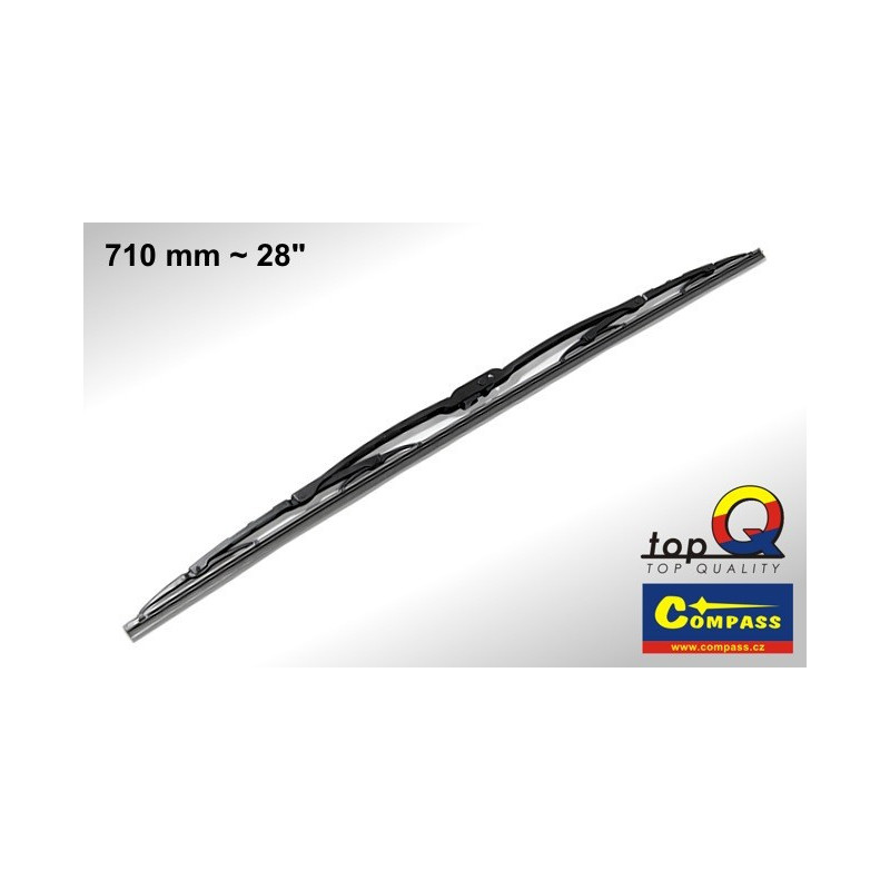 Stěrač kovový TOPQ GRAFIT 710mm COMPASS