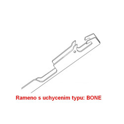 Sada přesných flat stěračů 550+550mm HÁK HEYNER - www.sterace.eu