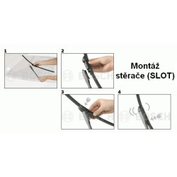 Sada stěračů Bosch Aerotwin A955S - www.sterace.eu