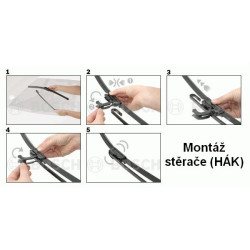 Sada stěračů Bosch Aerotwin AR551S - www.sterace.eu