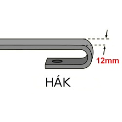 Sada přesných flat stěračů 710+710mm HÁK12mm Bosch - www.sterace.eu