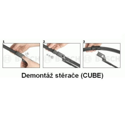 Sada stěračů Bosch Aerotwin A557S - www.sterace.eu