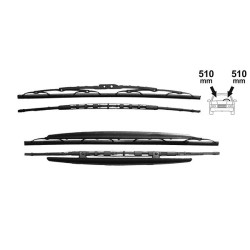 Sada přesných stěračů (510+510 mm) Škoda Felicia - www.sterace.eu