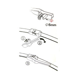 Sada přesných FLAT stěračů SUPERB / VW - www.sterace.eu