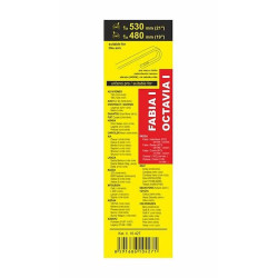 Stěrače FLAT Škoda Octavia Combi - Compass