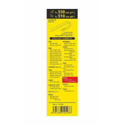 Stěrače FLAT Škoda Superb I (04-08) - Compass