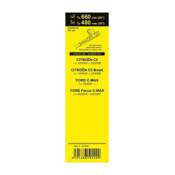 Stěrače FLAT Citroën C5 Break - Compass