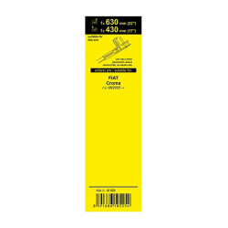 Sada přesných FLAT stěračů FIAT Croma