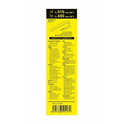 Sada přesných stěračů FLAT Ford Festiva - Compass