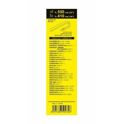 Sada přesných stěračů FLAT Ford Fusion - Compass